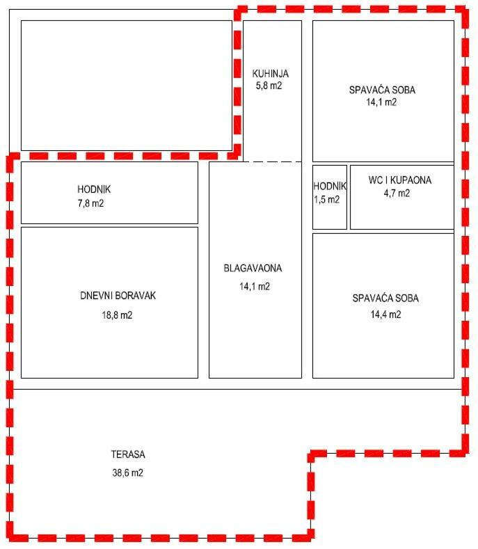 Apartmani Branka Crikvenica Esterno foto